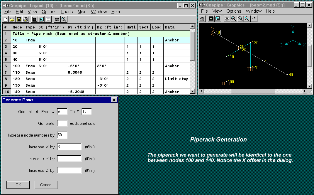 caepipe how to improve efficiency piperack generation example image 1