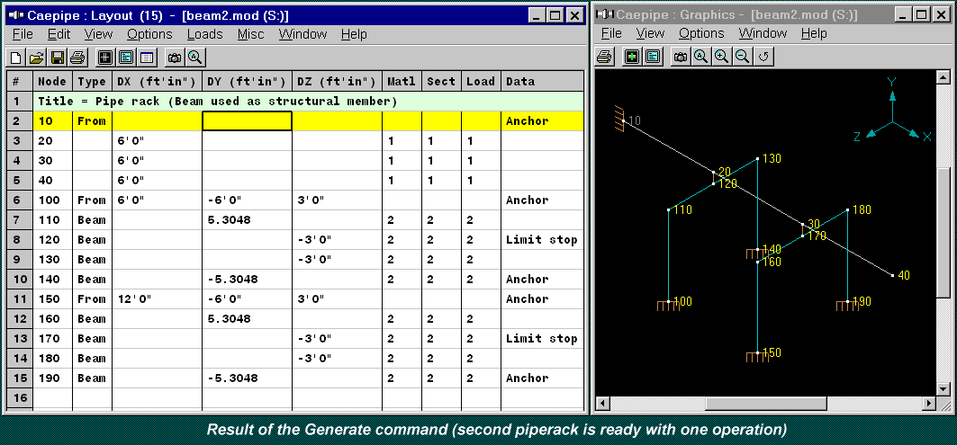 caepipe how to improve efficiency piperack generation example image 2