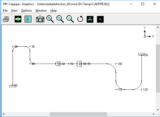 Basic Pipe Stess Tutorial Figure 2a